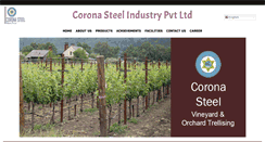 Desktop Screenshot of coronaind.com